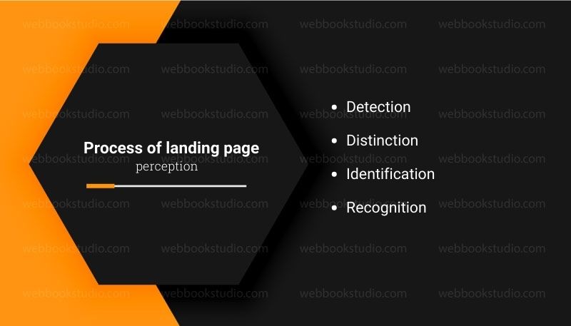 process of landing page perception