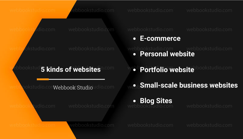 5 kinds of websites