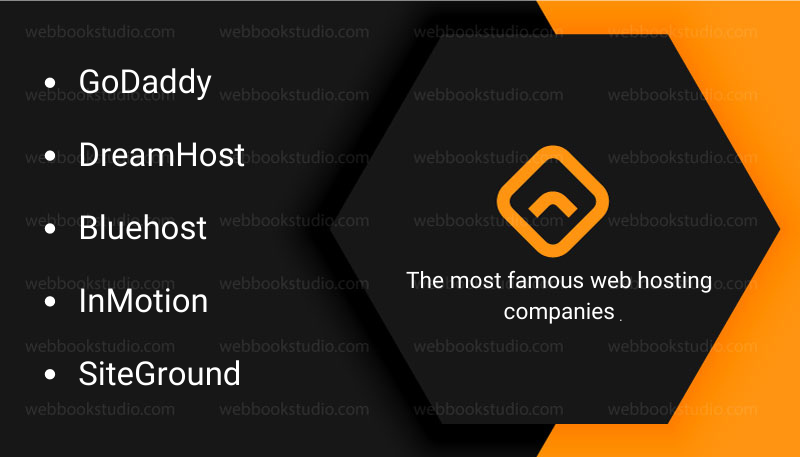 The most famous web hosting companies