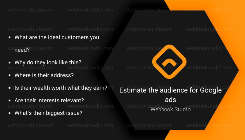 Estimate the audience for Google ads