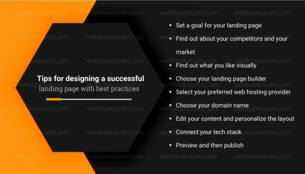 Landing page for your business: how to create? - Webbook Studio
