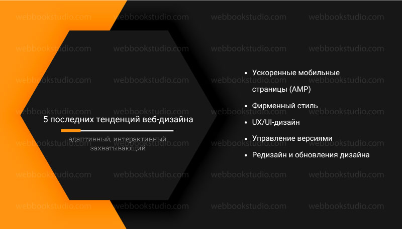 5 последних тенденций веб-дизайна адаптивный, интерактивный, захватывающий