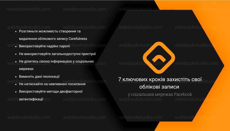 7 ключових кроків захистіть свої облікові записи у соціальних мережах Facebook