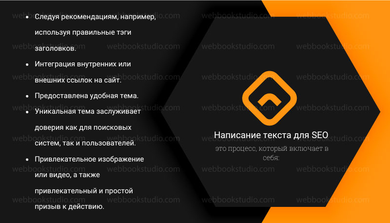 Написание текста для SEO