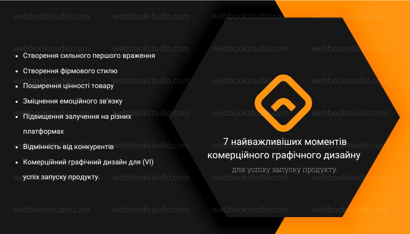 7 найважливіших моментів комерційного графічного дизайну для успіху запуску продукту.