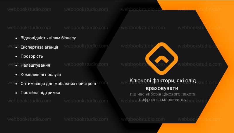 Ключові фактори, які слід враховувати під час виборів цінового пакета цифрового маркетингу