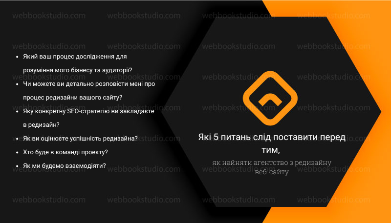 Які 5 питань слід поставити перед тим, як найняти агентство з редизайну веб-сайту