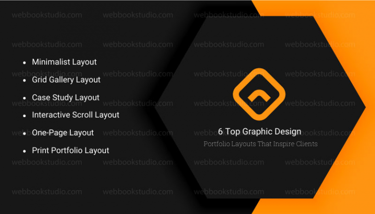 Top Graphic Design Portfolio Layouts That Impress Clients - Webbook Studio