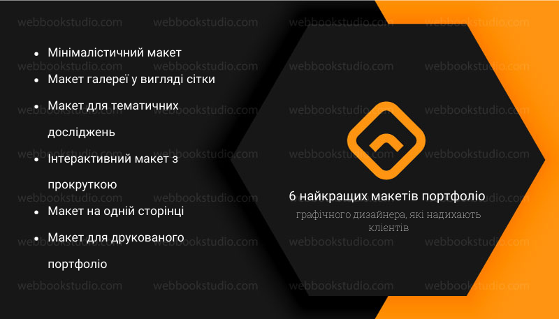 6 найкращих макетів портфоліо графічного дизайнера, які надихають клієнтів