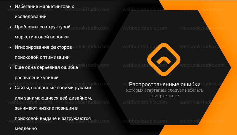 Распространенные ошибки, которых стартапам следует избегать в маркетинге