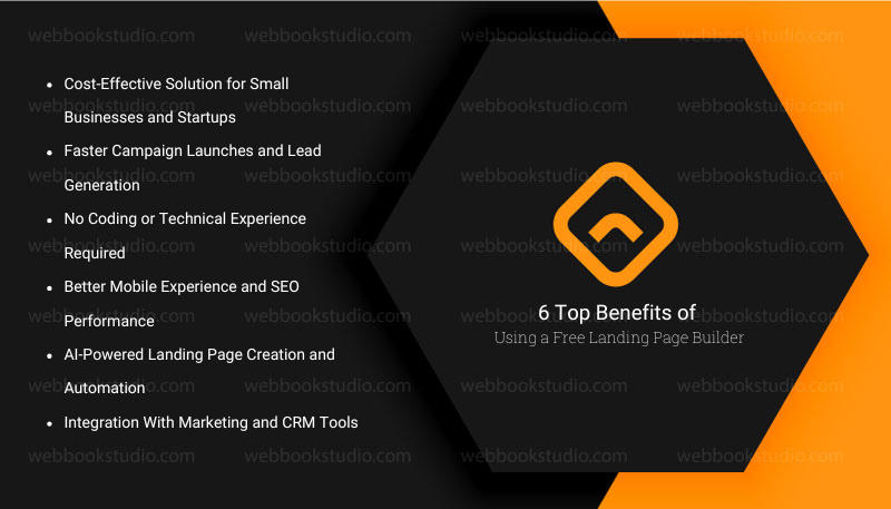 6 Top Benefits of Using a Free Landing Page Builder