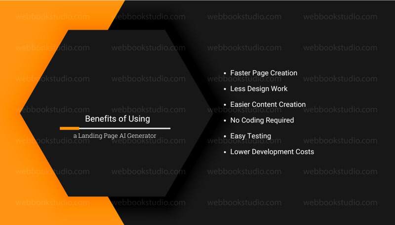 Benefits of Using a Landing Page AI Generator