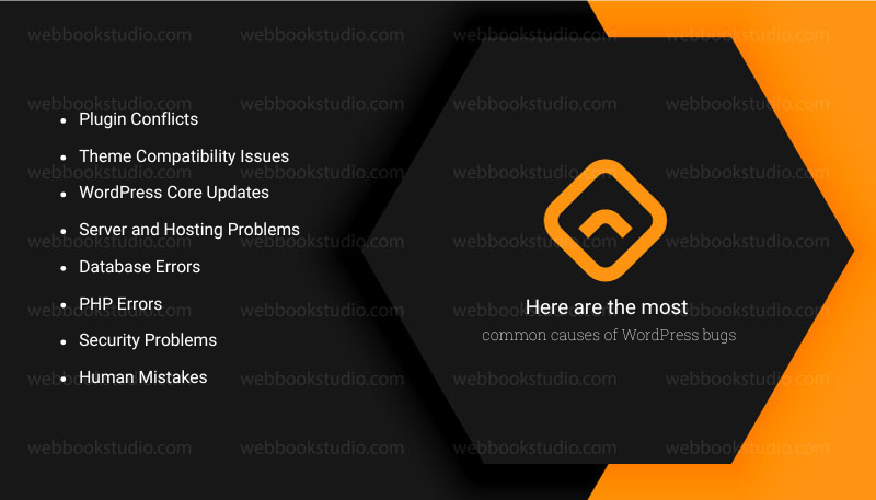 Here are the most common causes of WordPress bugs